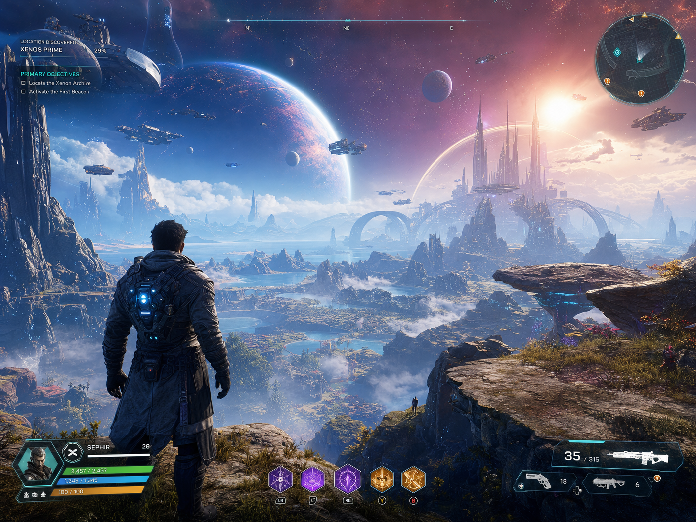 Xenos Prime open-world game